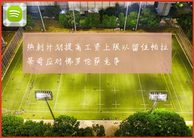 热刺计划提高工资上限以留住帕拉蒂奇应对佛罗伦萨竞争